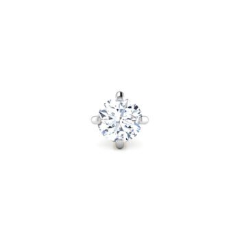 Aria Solitaire Nose Pin